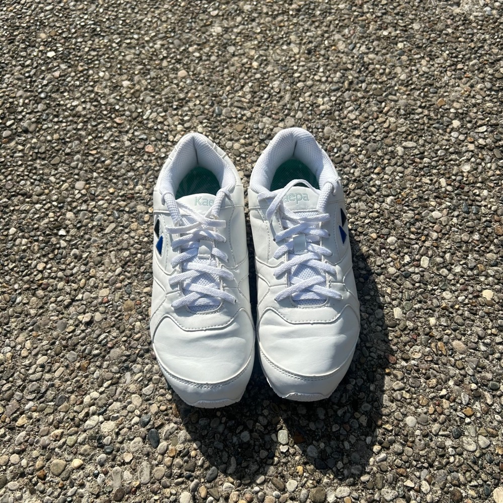 Kaepa Cheer Shoes Womens Size 7 White Athletic Sneakers Low Top 6315
